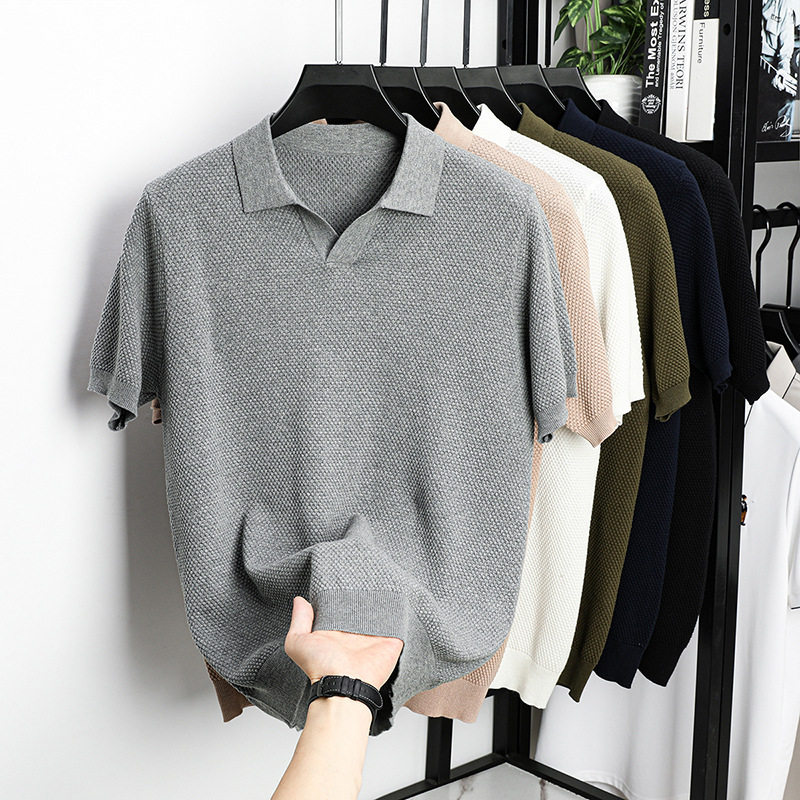 Kurzarm-POLO-Shirt aus 100 % B – Polo Shirt Pique Bewertung und Preis